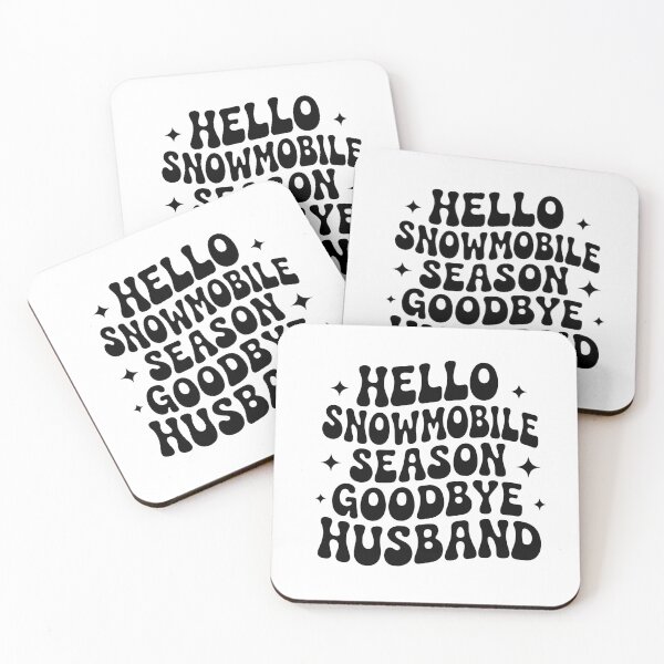 Item preview, Hello Snowmobile Season Goodbye Husband , Winter, Christmas designed and sold by Merchall  store.