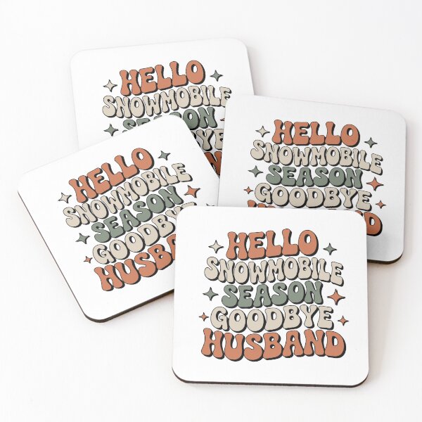 Item preview, Hello Snowmobile Season Goodbye Husband , Winter, Christmas designed and sold by Merchall  store.