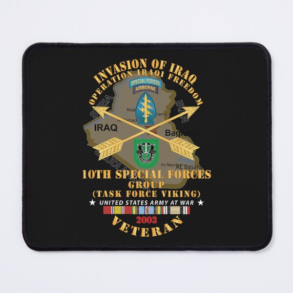 Item preview, Army - 10th SFG - TF Viking - OIF - Invasion - 2003 w IRAQ SVC X 300 designed and sold by Military Insignia Products.