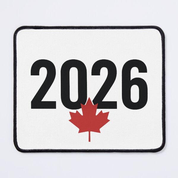 Item preview, Happy New Year 2026 Canada – Red Maple Leaf | Canadian New Year Design designed and sold by mocci10.