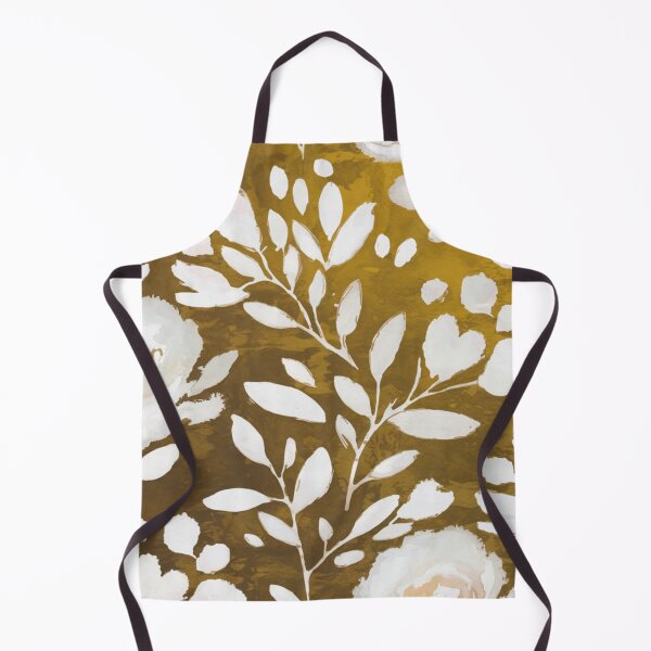 Item preview, Elegant White Floral Silhouettes | Impressionist Watercolor Pattern designed and sold by CARRAANN.