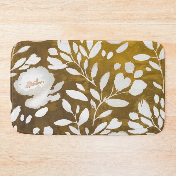 Item preview, Elegant White Floral Silhouettes | Impressionist Watercolor Pattern designed and sold by CARRAANN.