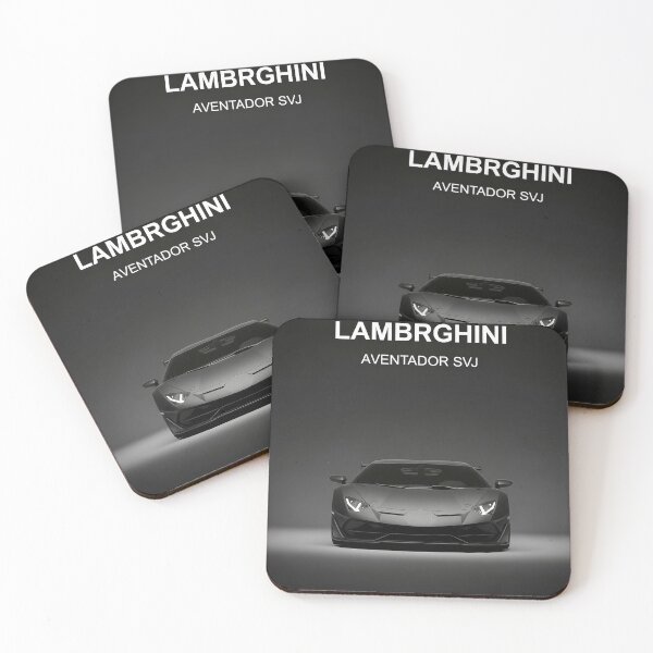 Item preview, lambrghini aventador svj black poster designed and sold by Mk5studio.