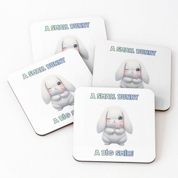 Item preview, A Small Bunny, A Big Smile  designed and sold by Y-MOONSTAR.