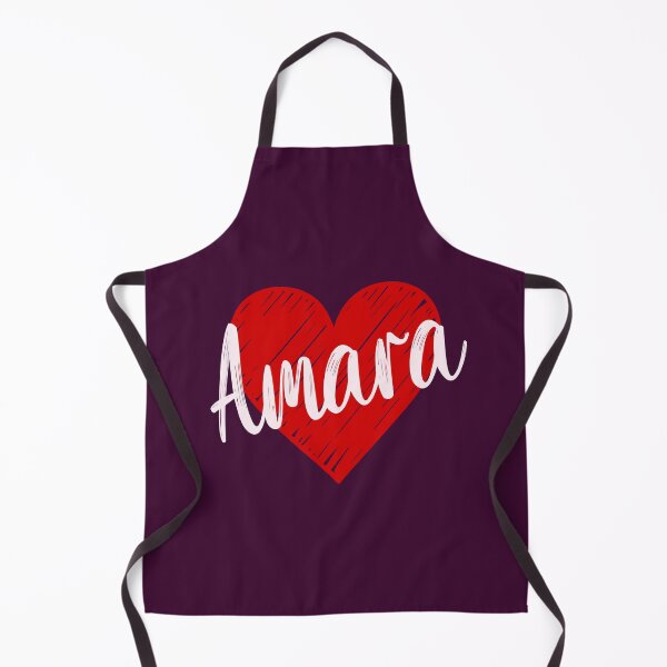Item preview, Amara Name Red Heart designed and sold by Jeallan Designs.