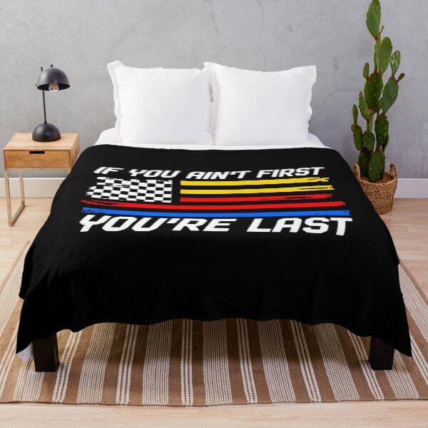 Item preview, US Flag Car Racing If You Ain't First You're Last , Race day, Racing, Cheer racing, Cheer mom , Race Car designed and sold by Merchall  store.