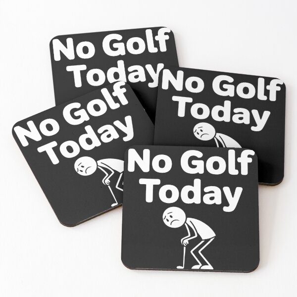 Item preview, No Golf Today, Funny Sad Golfer Design for Golf Lovers designed and sold by BLZART.