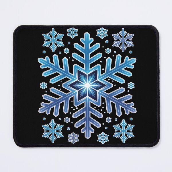 Item preview, Elegant Geometric Winter Snowflake designed and sold by MooonTees.