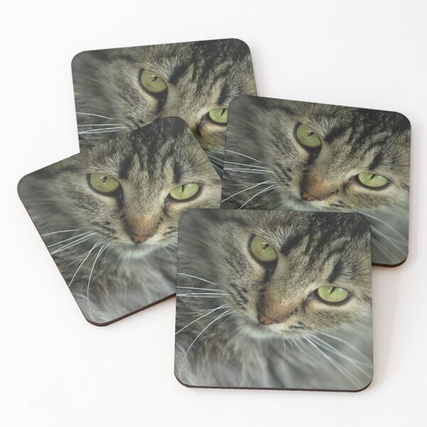 Item preview, Portrait of cute grey cat designed and sold by olena2552.