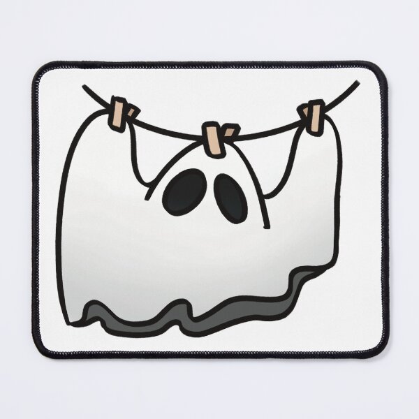 Item preview, Sheet Ghost on a Clothesline designed and sold by sleepyheadedbb.