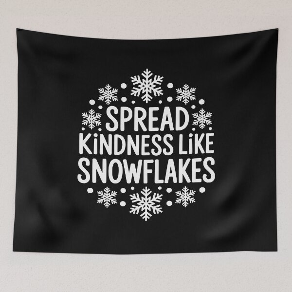 Item preview, Spread Kindness Like Snowflake Winter designed and sold by MooonTees.
