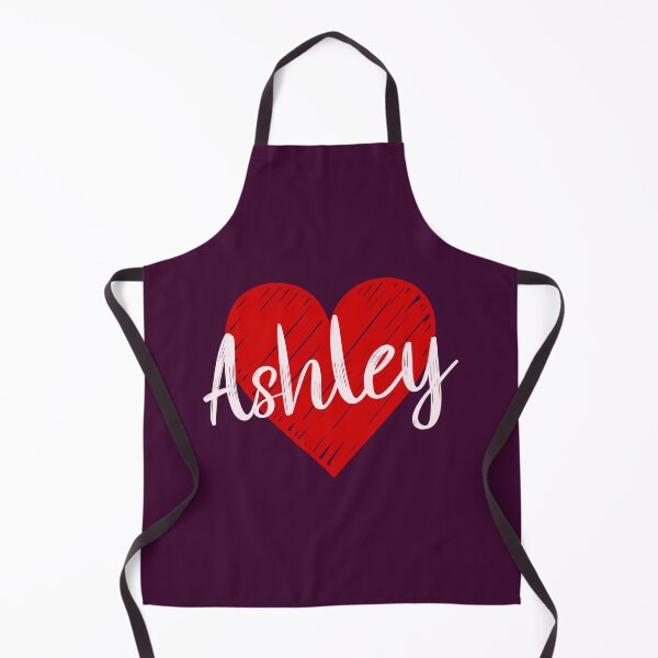 Item preview, Ashley Name Red Heart designed and sold by Jeallan Designs.