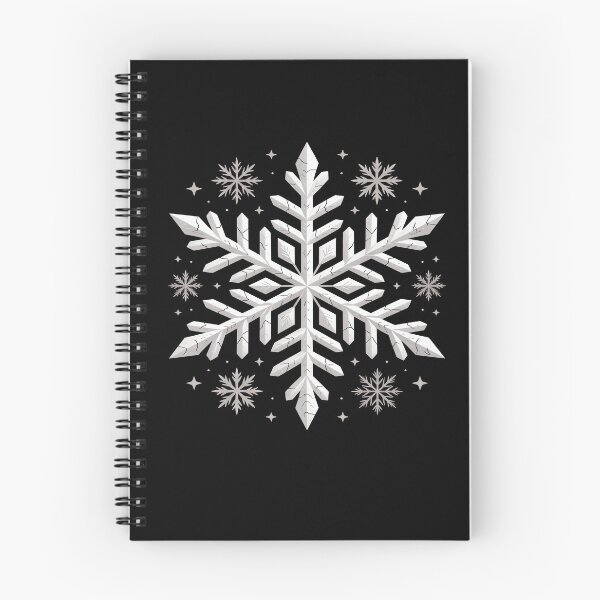 Item preview, Elegant Geometric Winter Snowflake designed and sold by MooonTees.