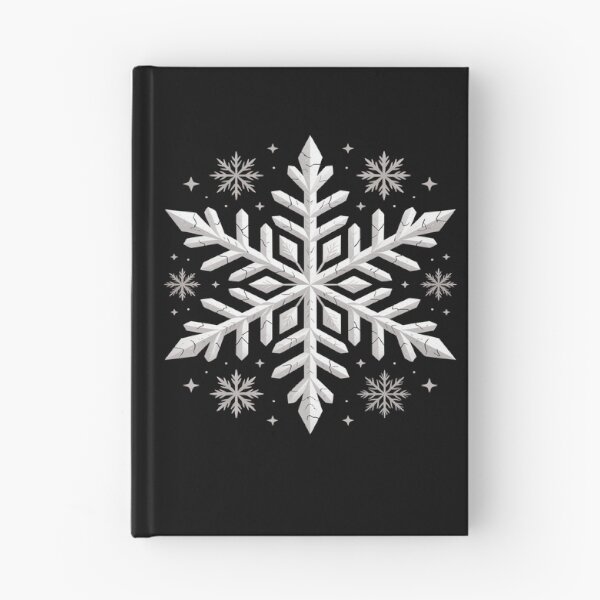 Item preview, Elegant Geometric Winter Snowflake designed and sold by MooonTees.