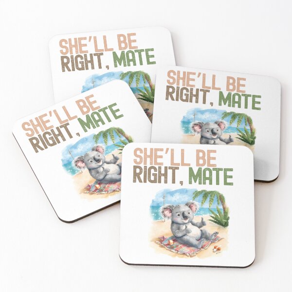 Item preview, She’ll Be Right, Mate AUSTRALIAN designed and sold by BandGTees.