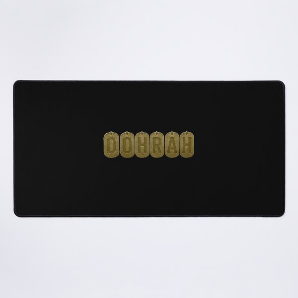 Item preview, Oohrah Dogtag – Gold Edition designed and sold by Callsign 84.