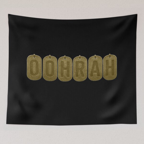 Item preview, Oohrah Dogtag – Gold Edition designed and sold by Callsign 84.