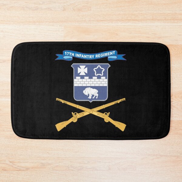 Item preview, Army - 17th Infantry Regiment - Branch w Ribbon X 300 designed and sold by Military Insignia Products.