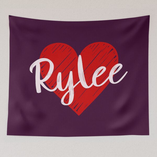 Item preview, Rylee Name Red Heart  designed and sold by Jeallan Designs.