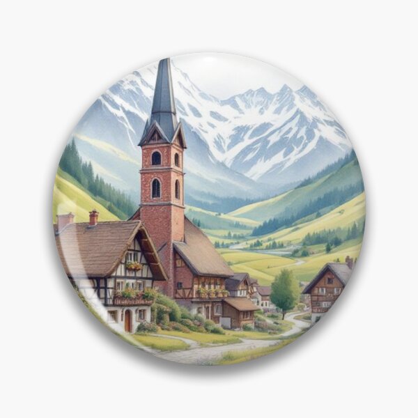 Item preview, Alpine village (Austria) designed and sold by jefboutique6150.