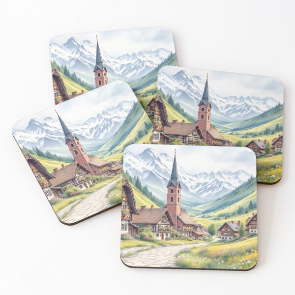 Item preview, Alpine village (Austria) designed and sold by jefboutique6150.