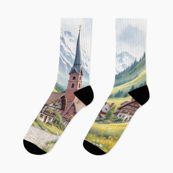 Item preview, Alpine village (Austria) designed and sold by jefboutique6150.