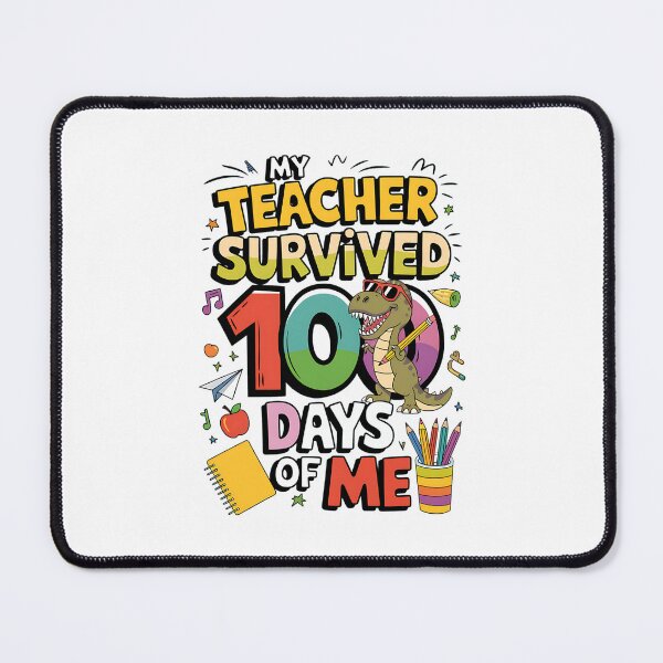 Item preview, 100th Day Of School My Teacher Survived designed and sold by FortuneFull.