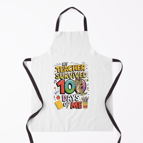 Item preview, 100th Day Of School My Teacher Survived designed and sold by FortuneFull.