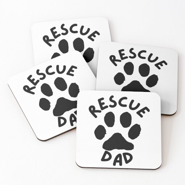 Item preview, Rescue dog dad  designed and sold by Snoopyswift77 .