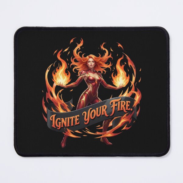 Item preview, Ignite Your Fire T-Shirt | Phoenix Energy & Inner Strength Art | Power Pose Empowerment Pop Art designed and sold by BoldBloomArt.