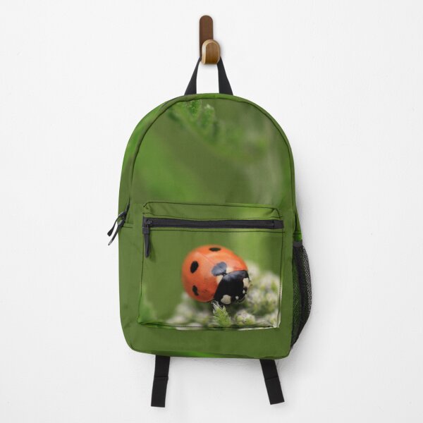 Item preview, Red ladybug sitting on plant designed and sold by olena2552.