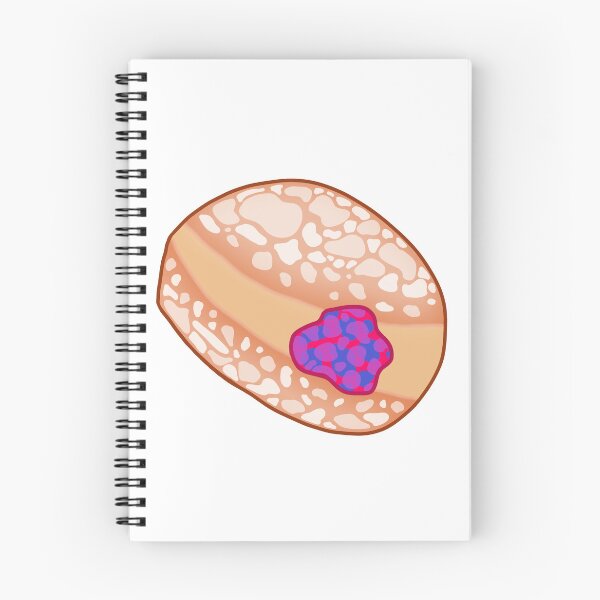 Item preview, Bi Pride Chanukah Sufganiyah Jelly Donut designed and sold by outofbuck.