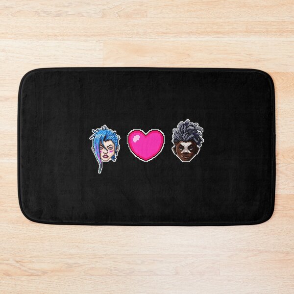 Item preview, J Inx And Ek Ko Arcane Season 2 Pixel Art  designed and sold by Tyraeadows.