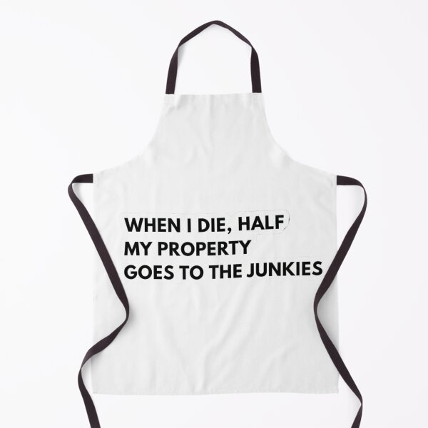 Item preview, Edgy Will and Testament 'Junkies' Sticker designed and sold by FUNNY PAW.