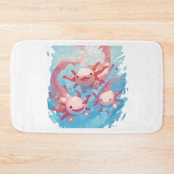 Item preview, Cute happy axolotls designed and sold by SMARTKIT  DESIGNAGENCY.