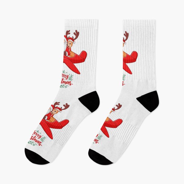 Item preview, Merry Christmas Santa Flying Plane designed and sold by PrimaBrandLTD.