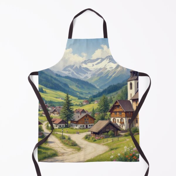 Item preview, Village in the valley (Austria) designed and sold by jefboutique6150.