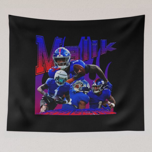 Item preview, Malik Nabers Team Action Collage designed and sold by Susannayden.