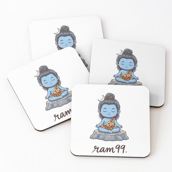 Item preview, Meditating Shiva Sticker – Calm Mahadev designed and sold by harharmahadev99.