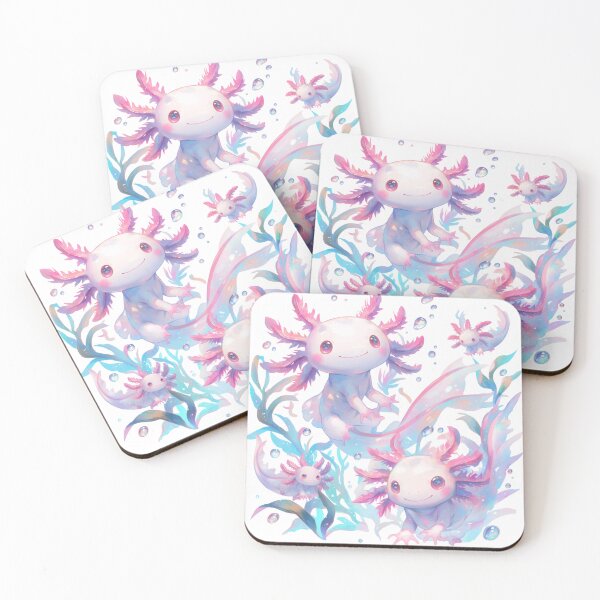 Item preview, Cute happy axolotls designed and sold by SMARTKIT  DESIGNAGENCY.