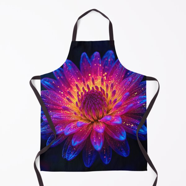 Item preview, Stellar Burst - Cosmic Explosion Flower Macro Art Print designed and sold by Then & Now Flora.