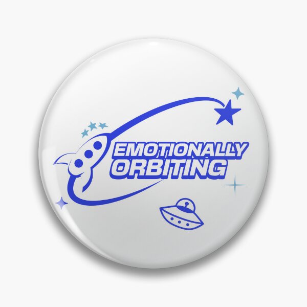 Item preview, Emotionally Orbiting Neon Blue (Deep Space Freeze Response) designed and sold by RealLifeMerchies.