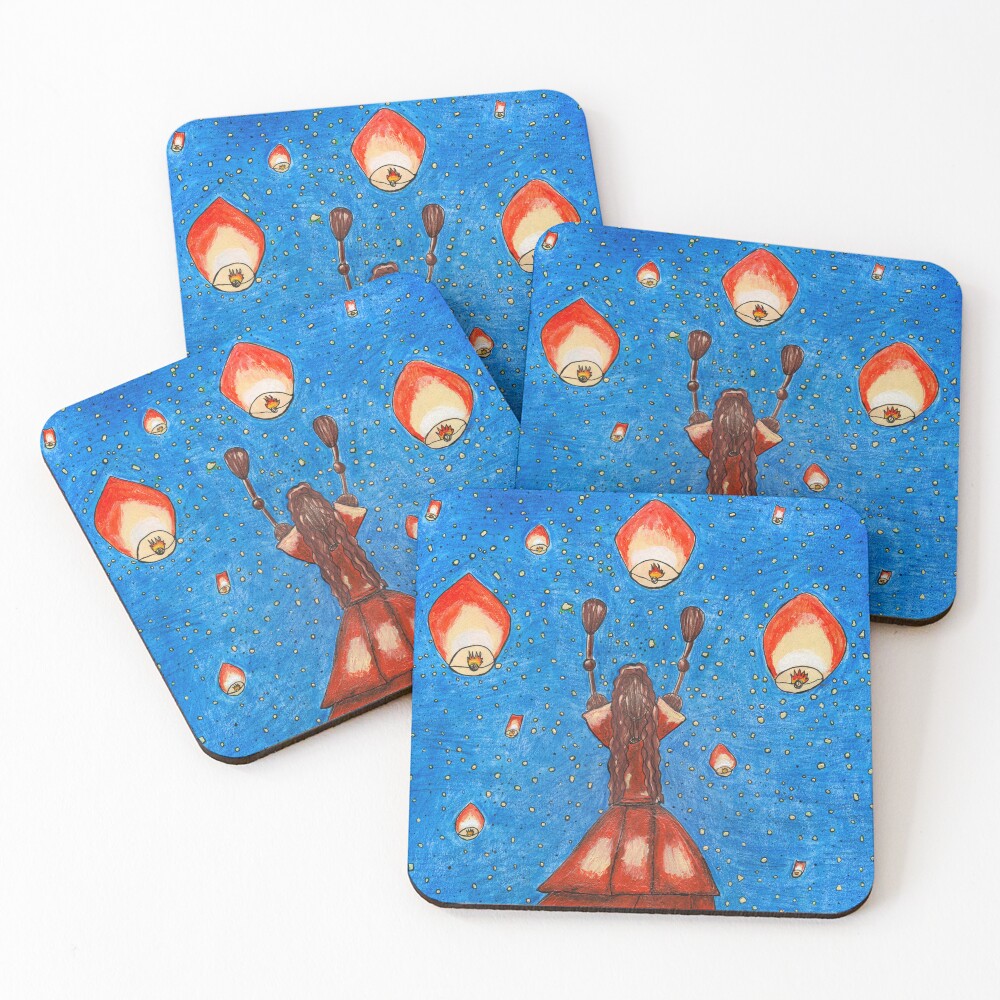 Item preview, Coasters (Set of 4) designed and sold by Rohvanah.