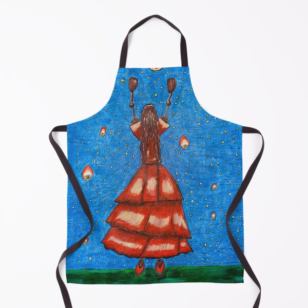 Item preview, Goodbye Floating Lanterns designed and sold by Rohvanah The Drawn Doll.