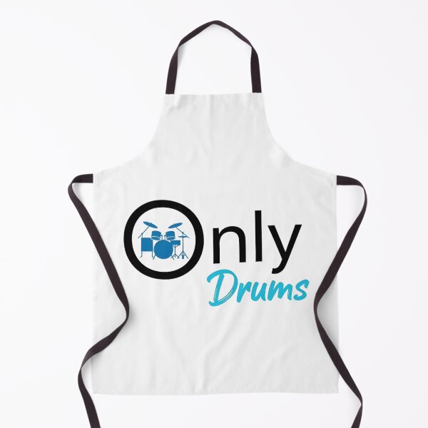 Item preview, Only Drums funny drum mower blue designed and sold by MoodimalStudio.