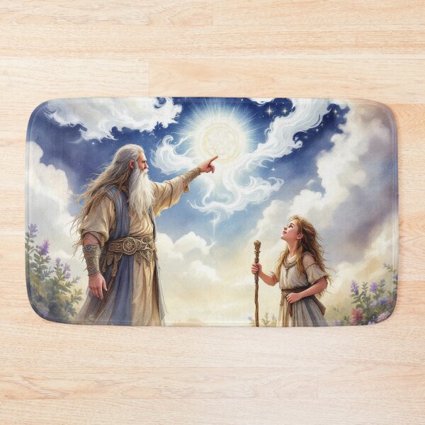 Item preview, Druid and his young pupil (Celts) designed and sold by jefboutique6150.