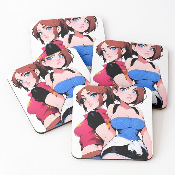 Item preview, Raccoon City Heroes - Claire Redfield & Jill Valentine designed and sold by PixelNeko Studios.
