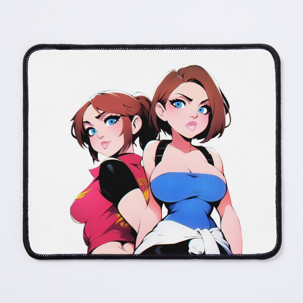 Item preview, Raccoon City Heroes - Claire Redfield & Jill Valentine designed and sold by PixelNeko Studios.
