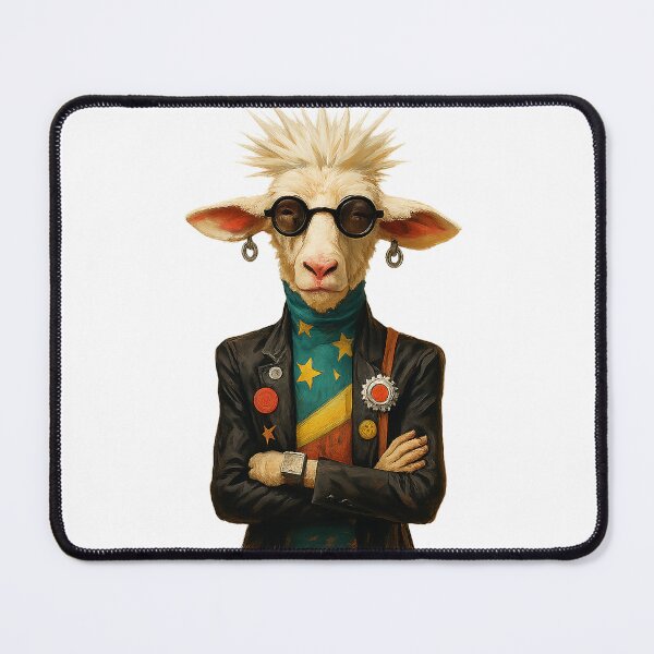 Item preview, Sheep as a rock icon designed and sold by Mad-by-The-O.