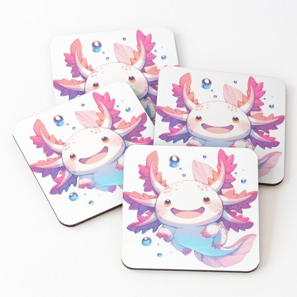 Item preview, Cute happy axolotl designed and sold by SMARTKIT  DESIGNAGENCY.